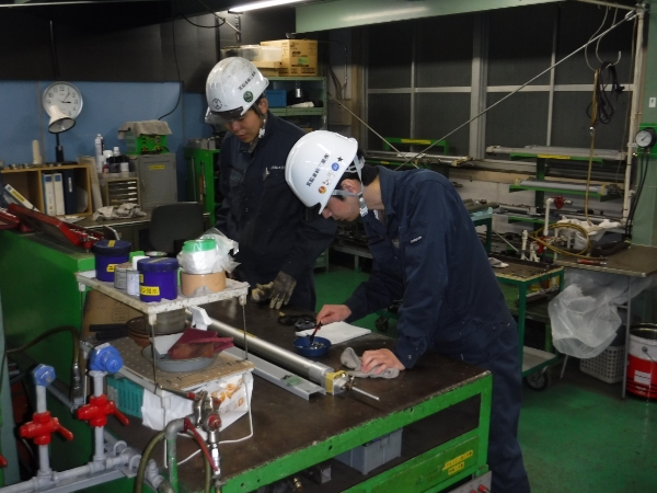 各担当機器手入れ